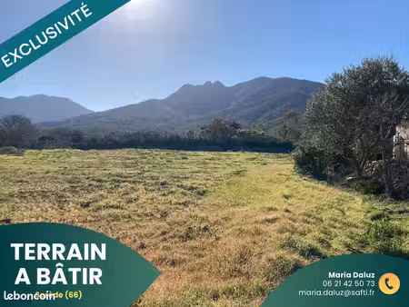 terrain 418 m² sorede