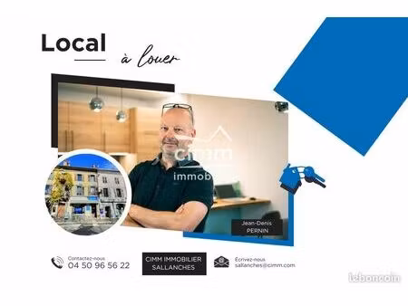 local commercial 53 m² sallanches