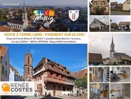 ferme 6 pièces 165 m²