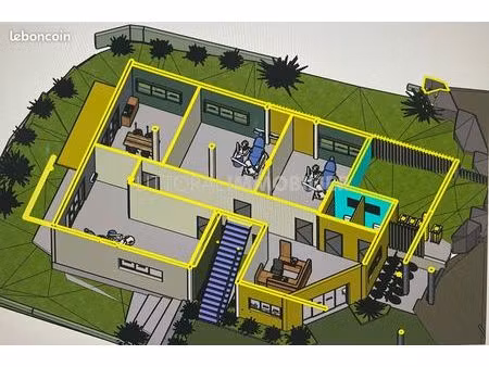 local 174 m² l etang sale