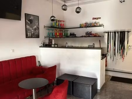 à vendre fond de commerce bar à chicha restauration lounge avec extraction