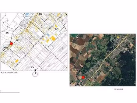 terrain constructible à vendre