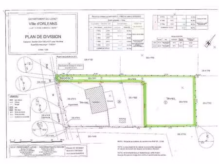 terrain constructible à vendre