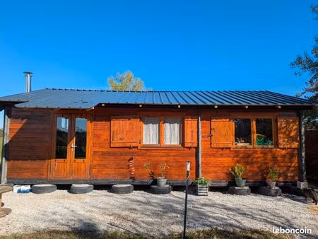 chalet démontable meublé