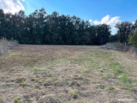 terrain 849 m² léojac
