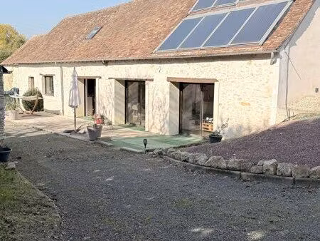 à vendre – longère rénovée 6 pièces  110 m² habitables avec dépendance – saint-ouen-en-cha