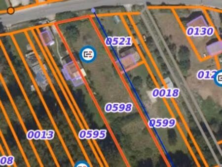 grande parcelle terrain constructible