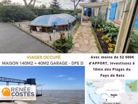 maison en viager 144 m² arthon en retz