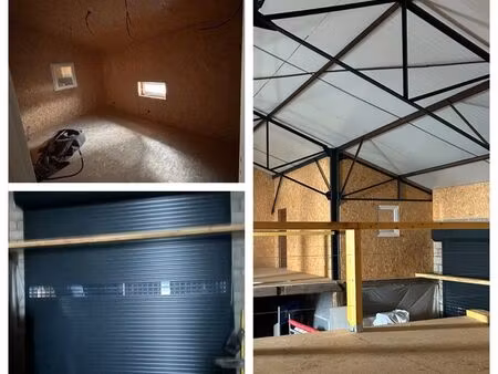 local commercial avec bureaux de 340 mètres carrés avec parking extérieur 4 véhicules