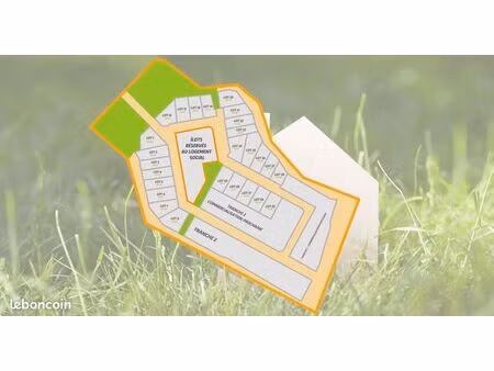 terrain 420 m² landeronde