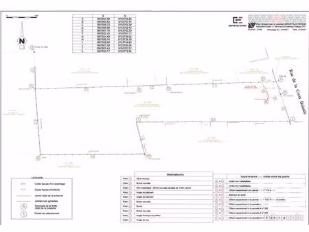 terrain 1352 m² nangis