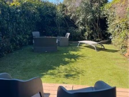 ? t2 rénové – rez-de-jardin – jouissance privative 58 m² – piscine – pérols sud