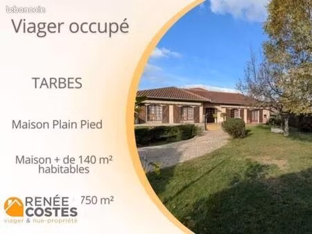 maison en viager 4 pièces 140 m²