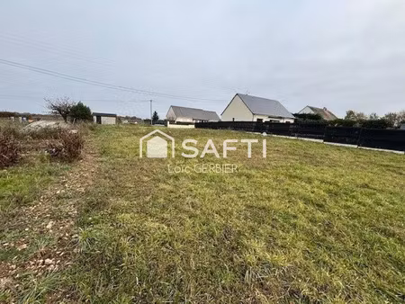 vente terrain 653 m² à chargé (37530)  85 000 €