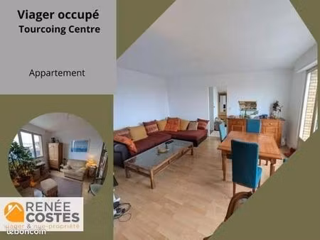 appartement en viager 3 pièces 73 m²