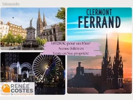 appartement en viager 4 pièces 83 m²