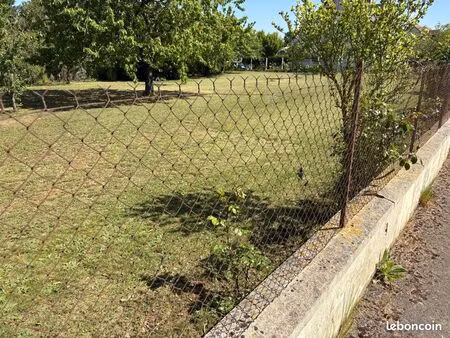 terrain à construire