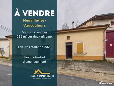 maison de village 2 pièces 232 m²