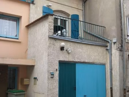 centre ville verdun – petite maison individuelle et appartement meuble avec garage et terr