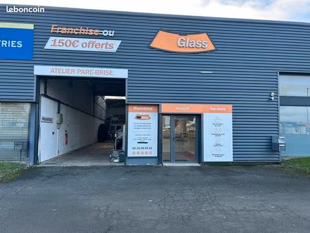 fond de commerce centre de pare brise et pneumatiques