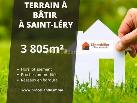 terrain 3 805 m² saint lery