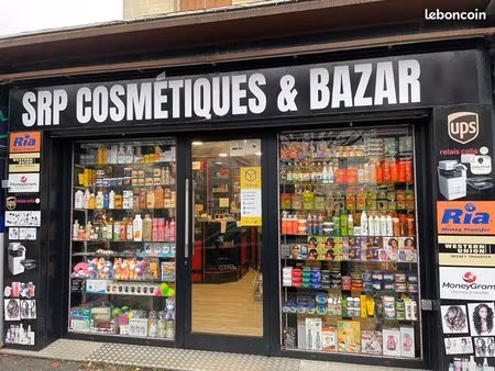 vente de la société avec le fonds de commerce cosmétique et bazar