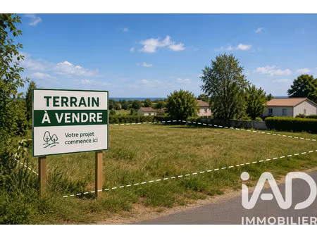 vente terrain à bâtir 810 m²