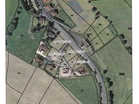 vente terrain à bâtir