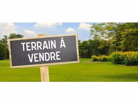 terrain constructible à vendre