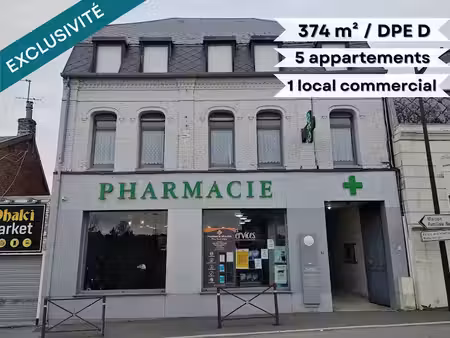 vente immeuble 0 pièces 374 m² à haussy (59294)  437 000 €