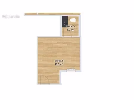 local bureau entree indépendante