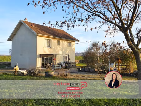 maison individuelle  110m²  petit-noir 39120  terrain 3575m²