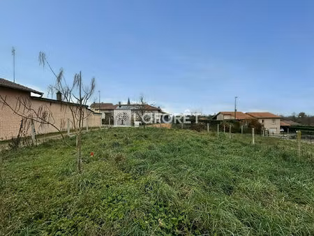 terrain à vendre montcet 550 m2