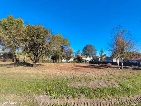 terrain 705 m² echebrune
