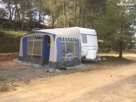location caravane sur terrain