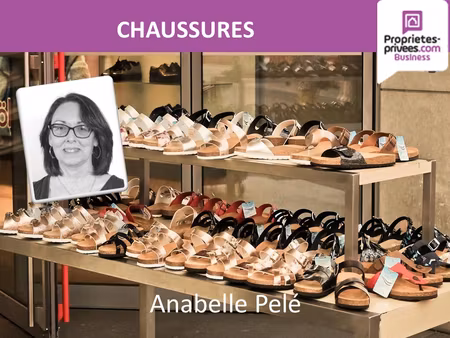 vendée - fonds de commerce magasin de chaussures et sacs à main