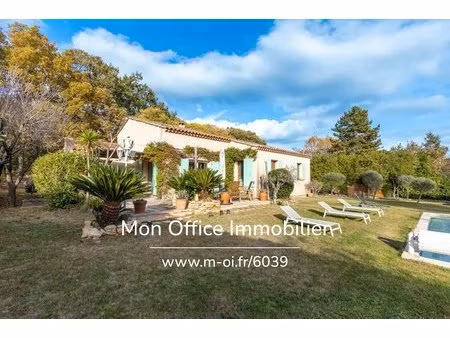 référence : 6039-jan. - maison 4 pièces+ garage+ piscine+ calme