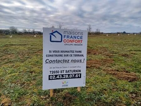 terrain constructible à vendre