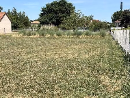 terrain constructible à vendre