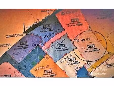 vente terrain au val-david (27120) : à vendre / 1018m² le val-david