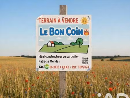 terrain constructible à vendre