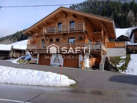 très beau chalet proche du village d'arêches et son domaine skiable et randonnées