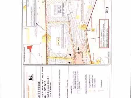 terrain tosse possible 2 habitations