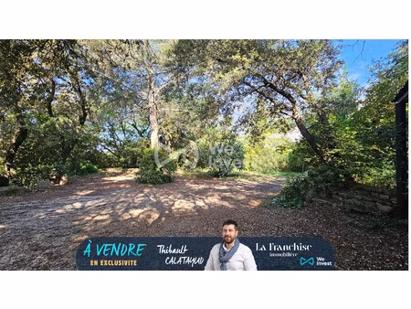 magnifique terrain plat avec vue dégagée et viabilisé