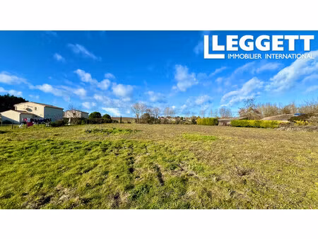 achat terrain 2 531m² echebrune 17800