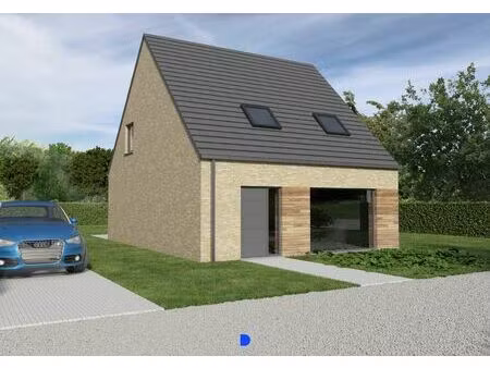 vrijstaande nieuwbouwwoning in rumbeke