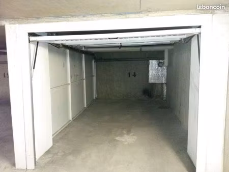 parking boxé fermé centre-ville de chantilly