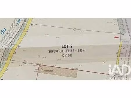 vente terrain à sorigny (37250) : à vendre / 810m² sorigny