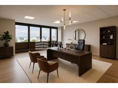 bureau 74 m² - boissy-saint-léger - climatisation - 666 euros ht hc