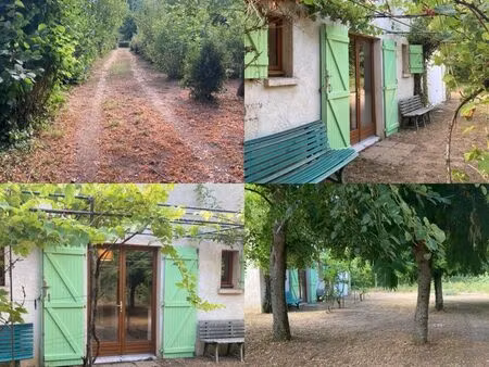 maison sur 1 6ha au bord de la dordogne